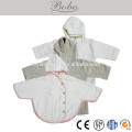 caputium style cotton baby bathrobe with hood